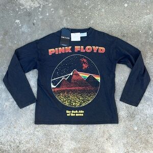 Pink Floyd x Zara Long Sleeve Shirt The Dark Side of The Moon NWT Size 11-12